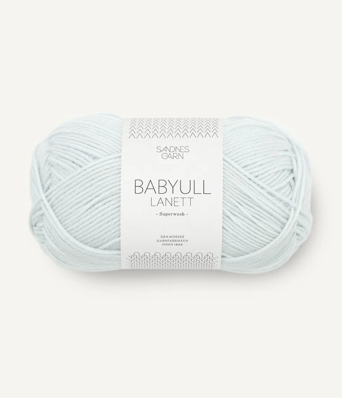 sandnes garn babyull lanett