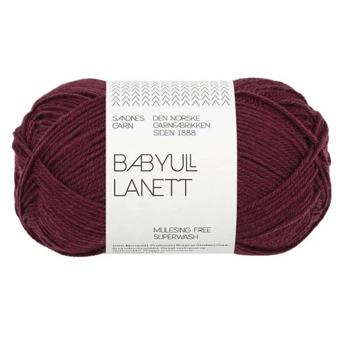 sandnes garn babyull lanett