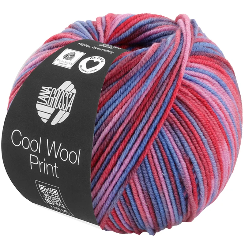 lana grossa cool wool melange/print