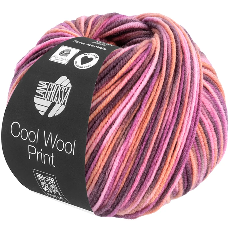 lana grossa cool wool melange/print