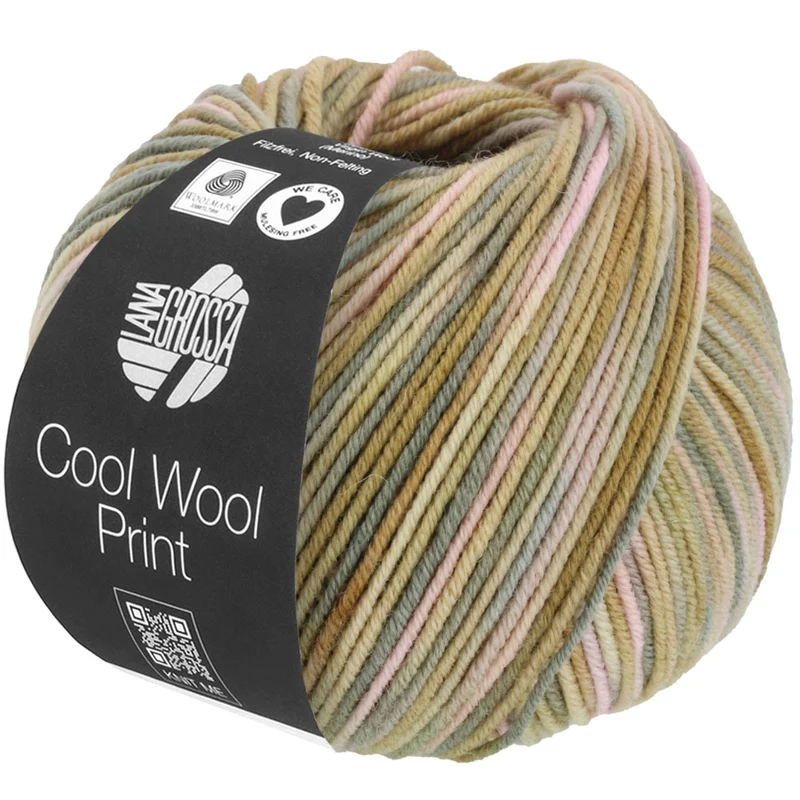 lana grossa cool wool melange/print