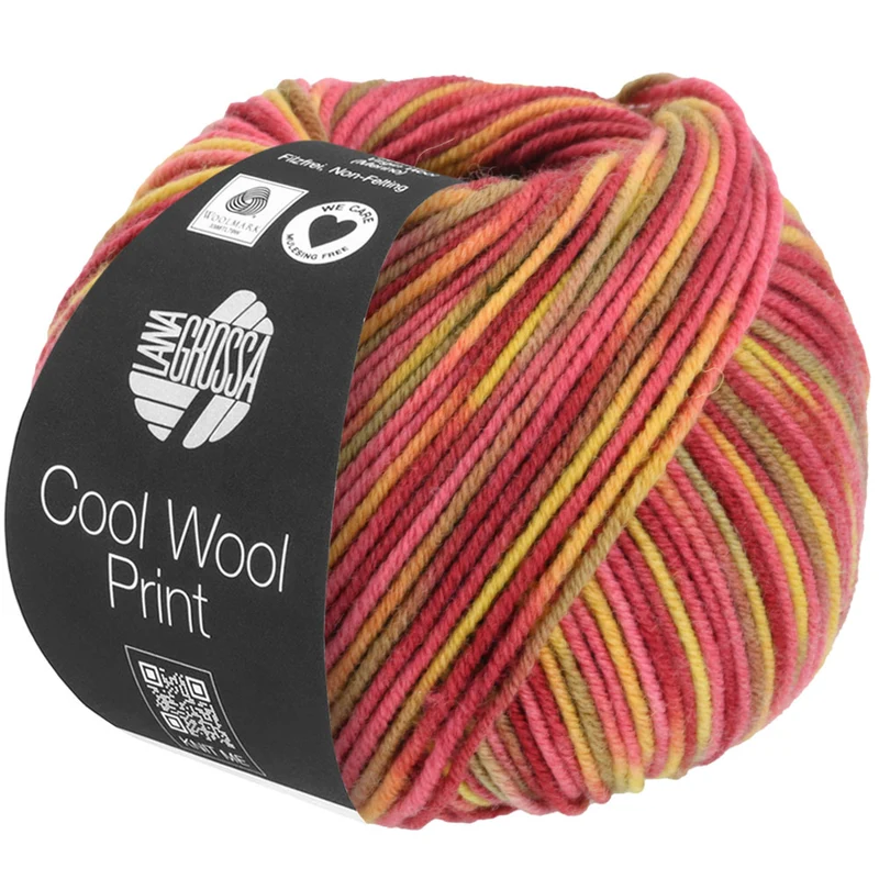 lana grossa cool wool melange/print