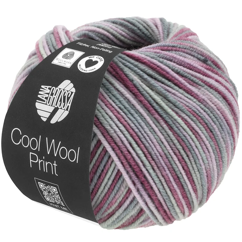 lana grossa cool wool melange/print