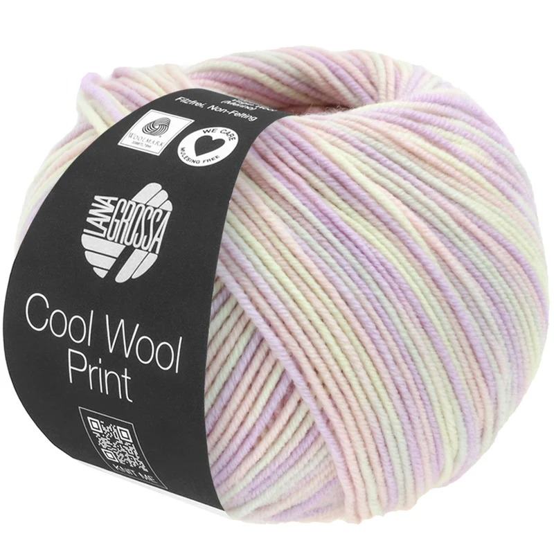 lana grossa cool wool melange/print