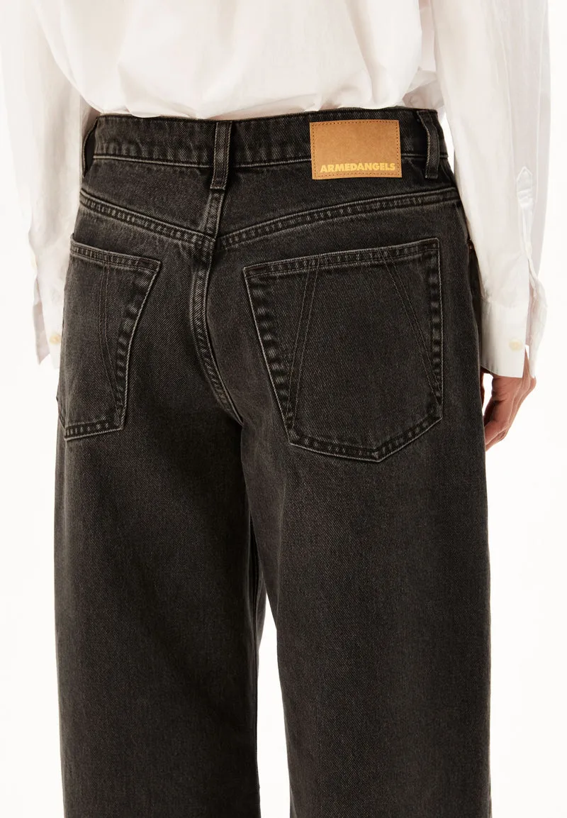 ASTRAEAAS MID WAIST WIDE JEANS | nutmeg