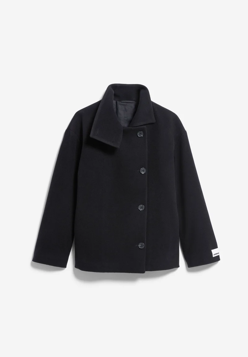 MAJELAA WOLLJACKE | black