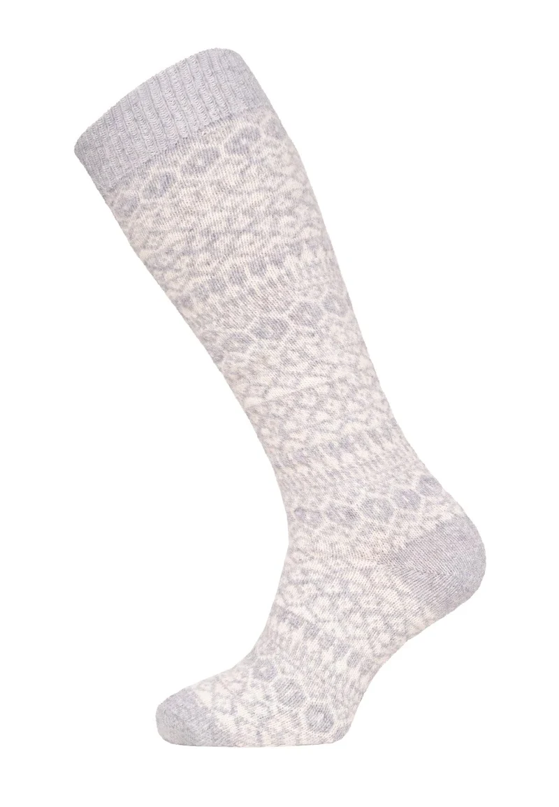 Ein Paar Kniestrumpf 70% Lammwolle s Design