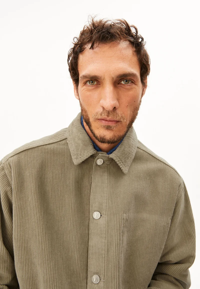 RELAXED CORDJACKE | light sage
