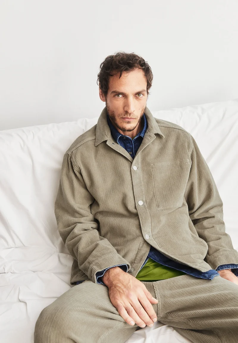 RELAXED CORDJACKE | light sage