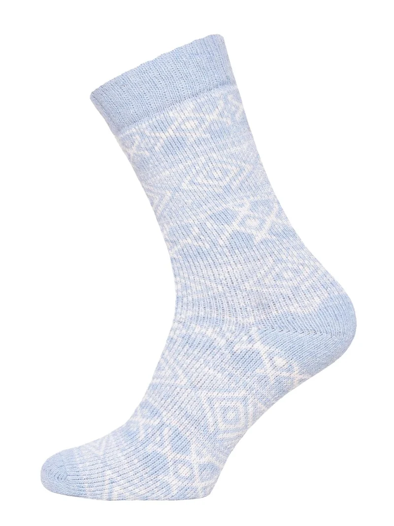 Ein Paar 45% Wollsocken s Norweger Design