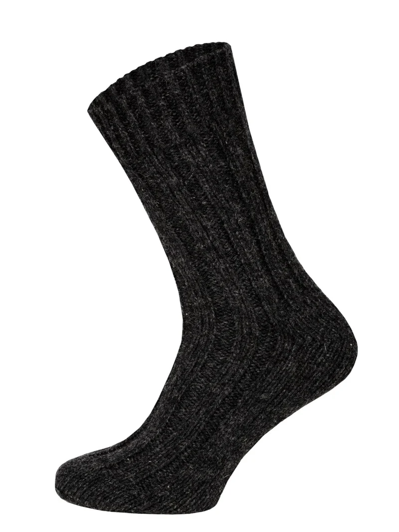 2 Paar 100% Wolle Schurwoll Socken Natur Warm