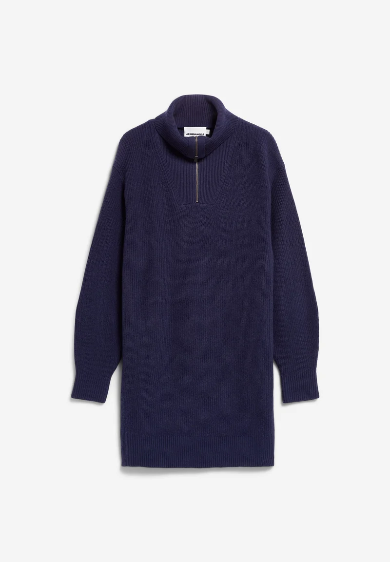TROYER RIPP-STRICKKLEID | tinted navy