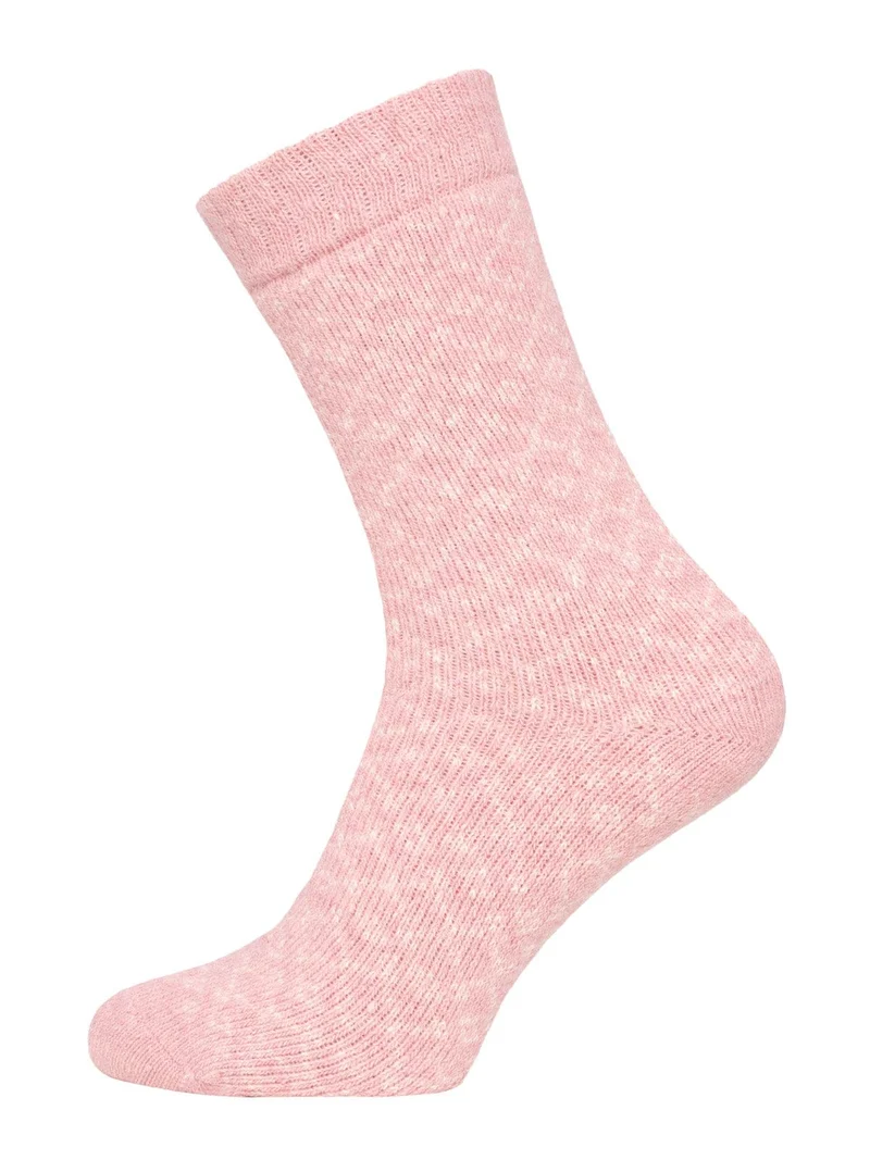 Ein Paar 45% Wollsocken Buntes s Design