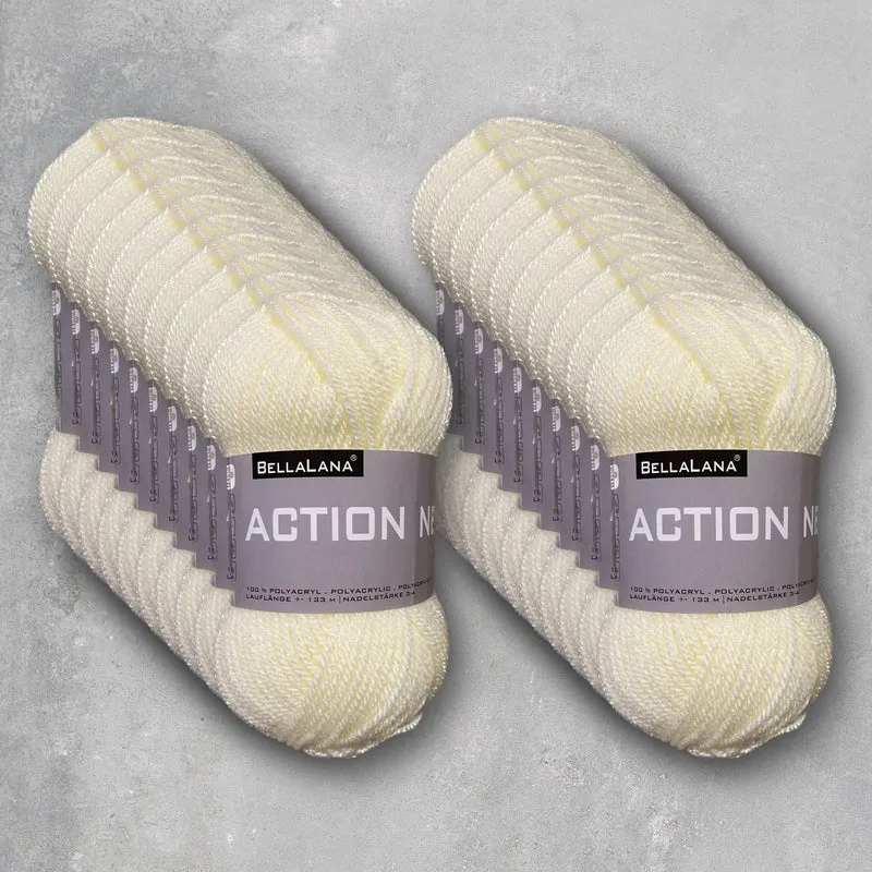 Wollpaket ACTION NEW 10x 50gr. (zum Vorteilspreis)