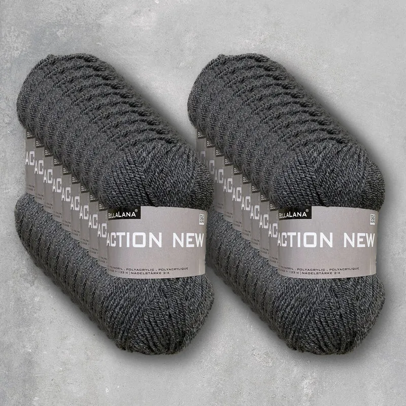 Wollpaket ACTION NEW 10x 50gr. (zum Vorteilspreis)