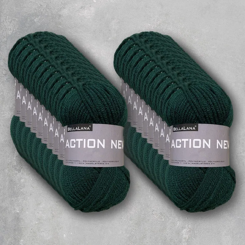 Wollpaket ACTION NEW 10x 50gr. (zum Vorteilspreis)