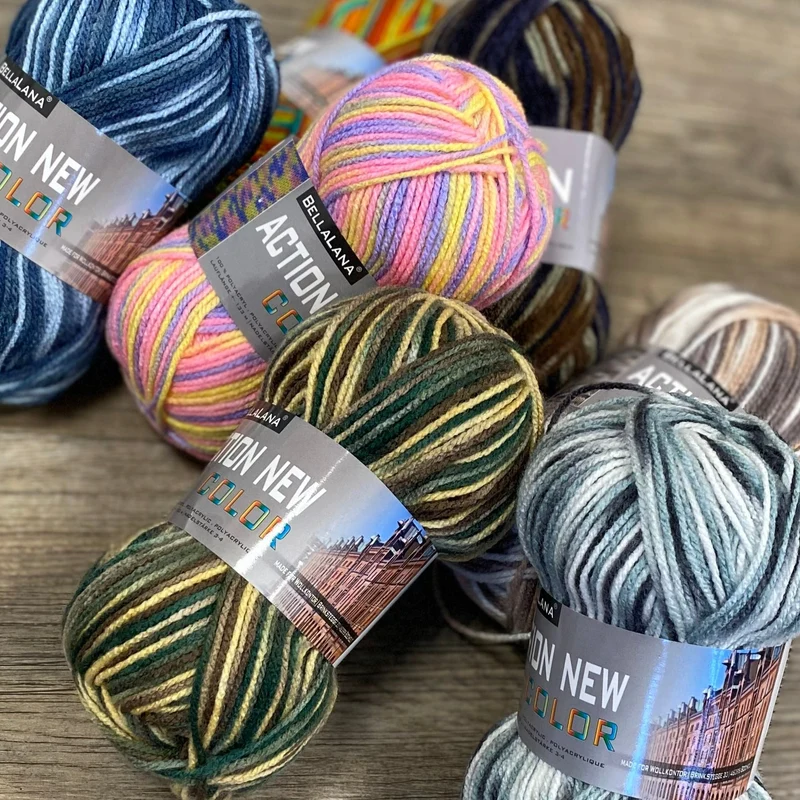 Wollpaket ACTION NEW color 10x 50gr. (zum Vorteilspreis)