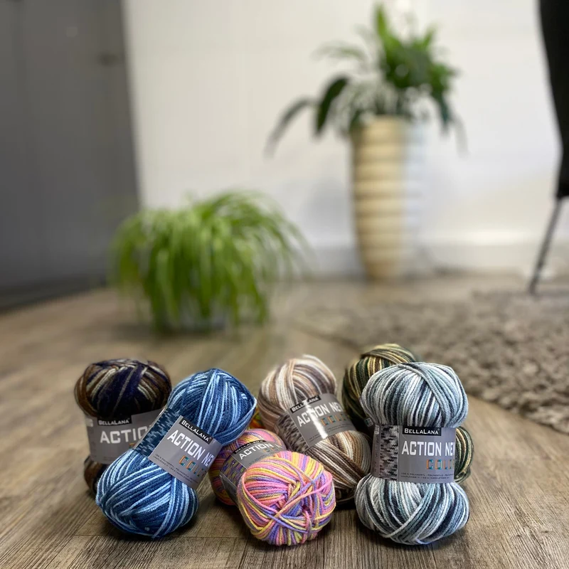 Wollpaket ACTION NEW color 10x 50gr. (zum Vorteilspreis)