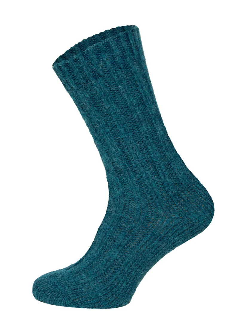 2 Paar Bunte Alpaka Socken "Color"