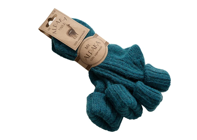 2 Paar Bunte Alpaka Socken "Color"