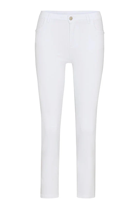 7/8-Stretchhose 5-Pocket Skinny Farbe Weiß