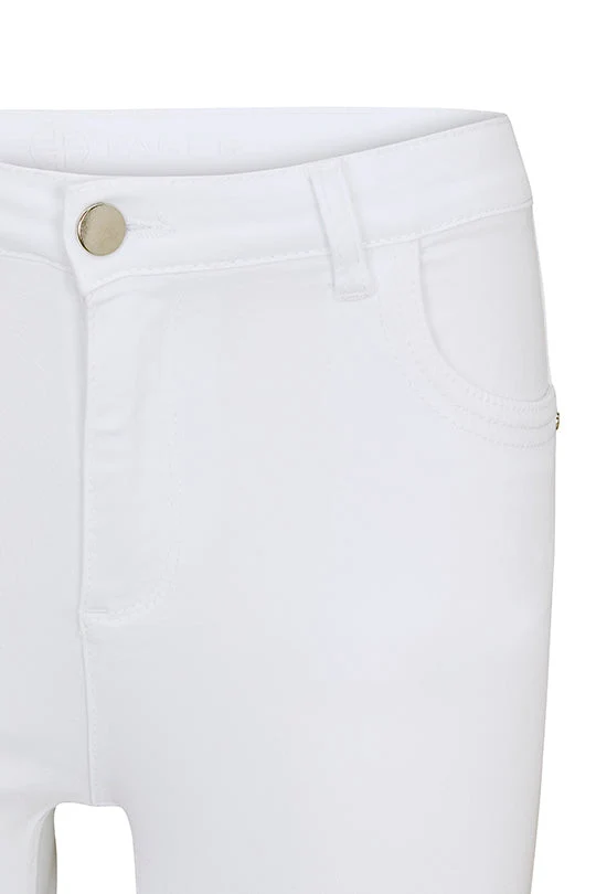 7/8-Stretchhose 5-Pocket Skinny Farbe Weiß