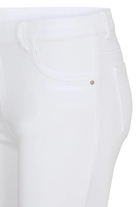 7/8-Stretchhose 5-Pocket Skinny Farbe Weiß