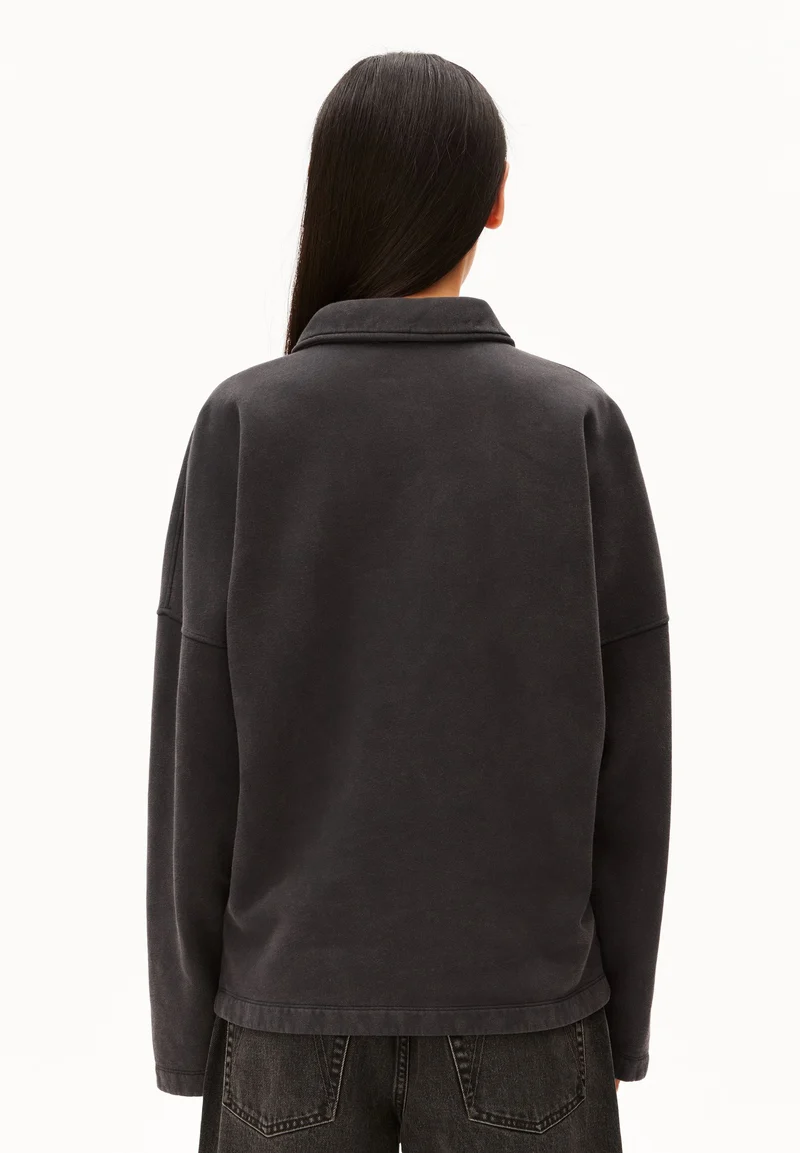 POLO-SWEATSHIRT | dark steel