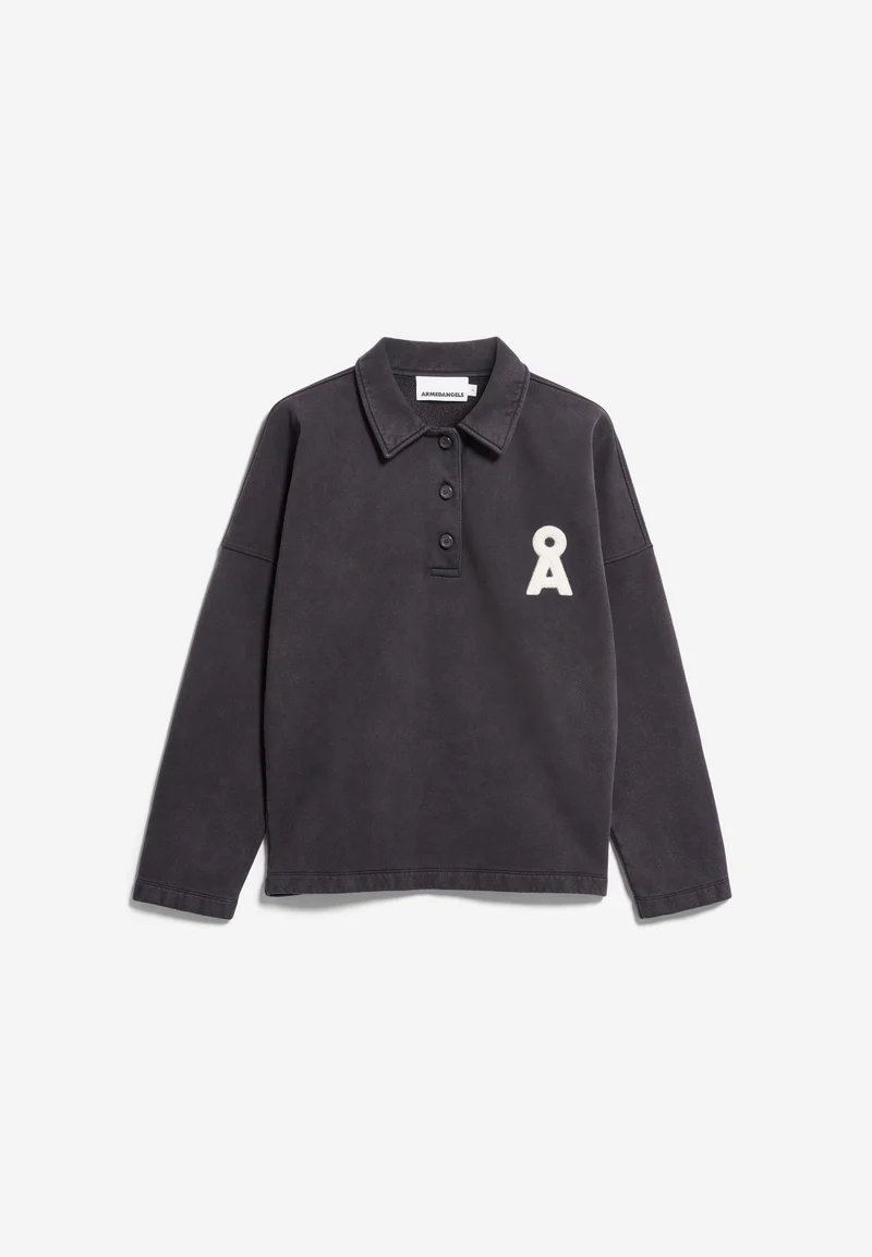 POLO-SWEATSHIRT | dark steel