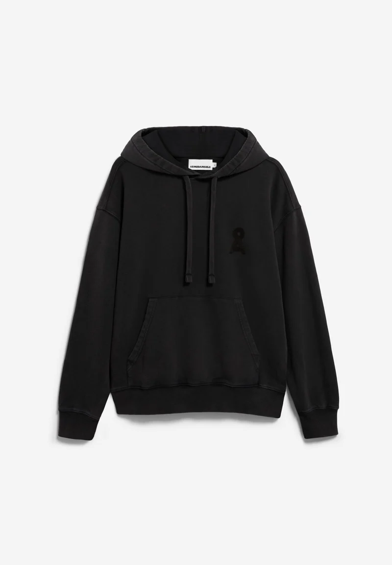 ICONIC Å GMT DYE HOODIE | black washed