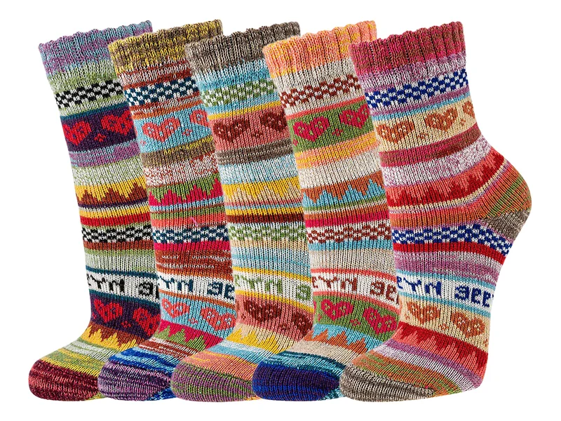 3 Paar Bunte Baumwollsocken s Design