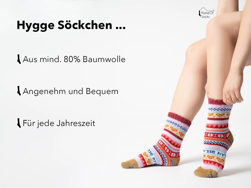 3 Paar Bunte Baumwollsocken s Design