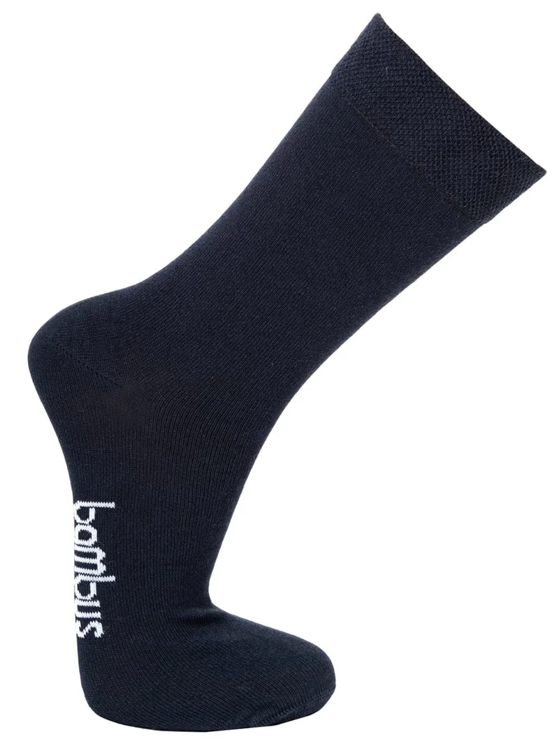 3 Paar Bambus Viskose Casual Business Socken Pique Bund