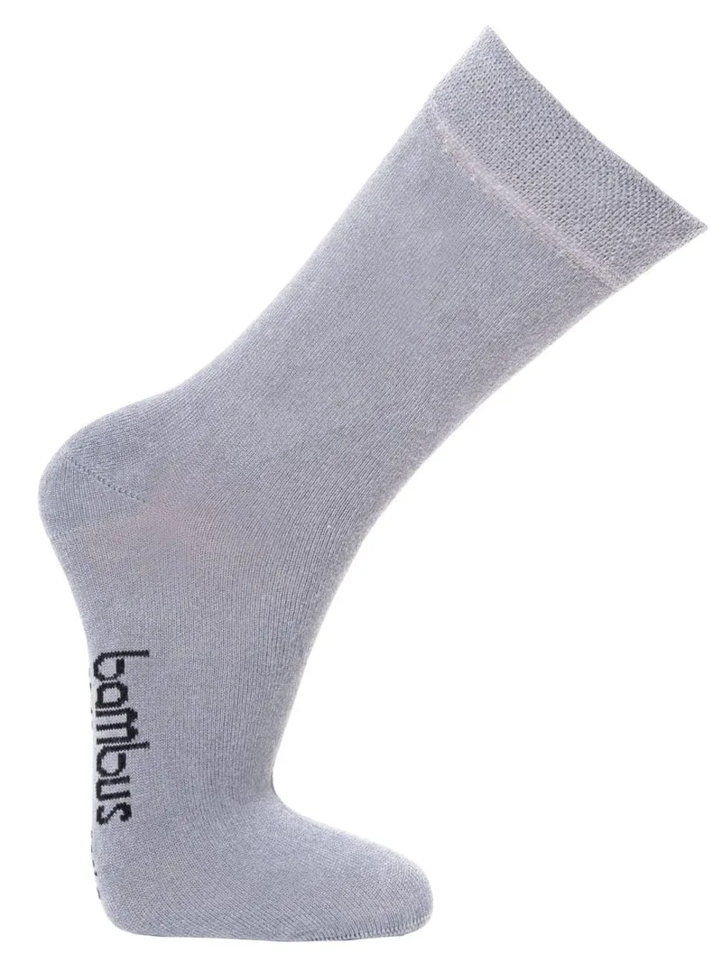 3 Paar Bambus Viskose Casual Business Socken Pique Bund