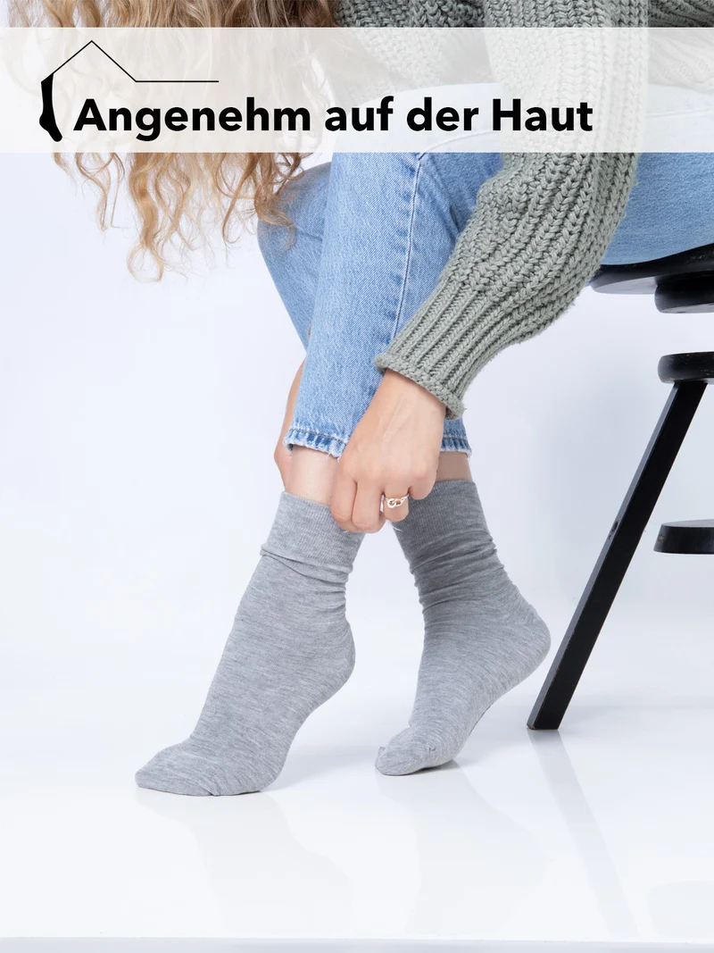 Ein Paar Bambus Kaschmir Business Strumpf