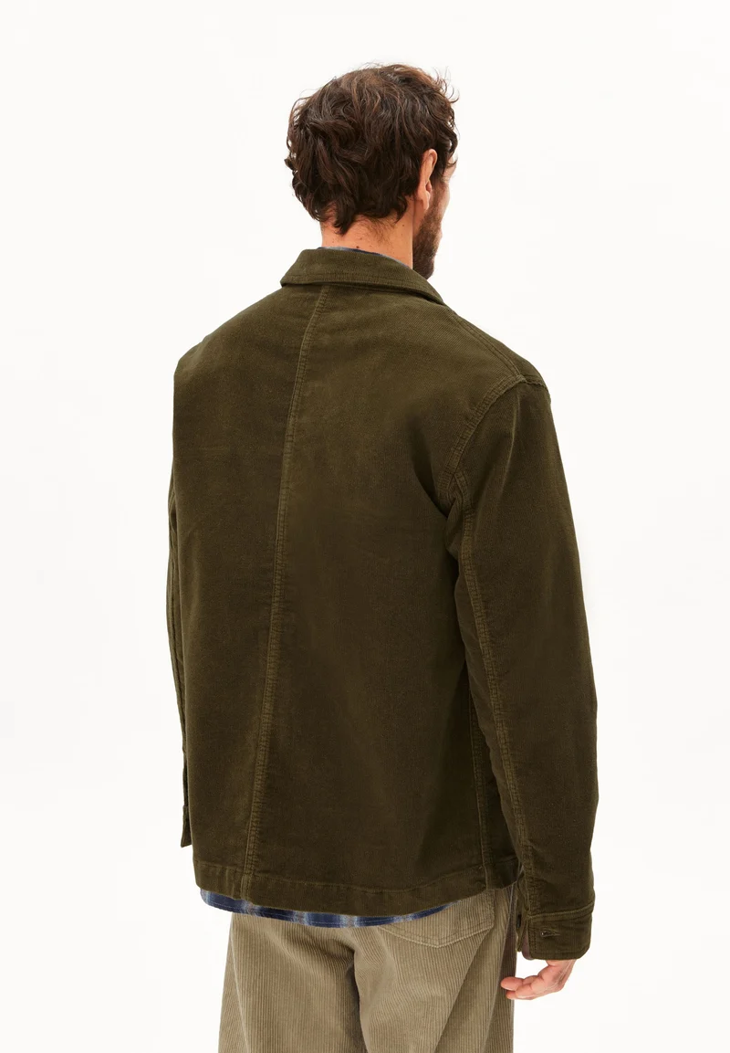 CORD-BLAZER | dark earth