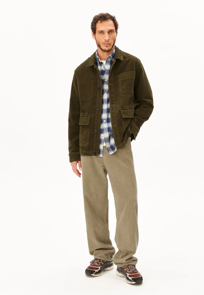 CORD-BLAZER | dark earth