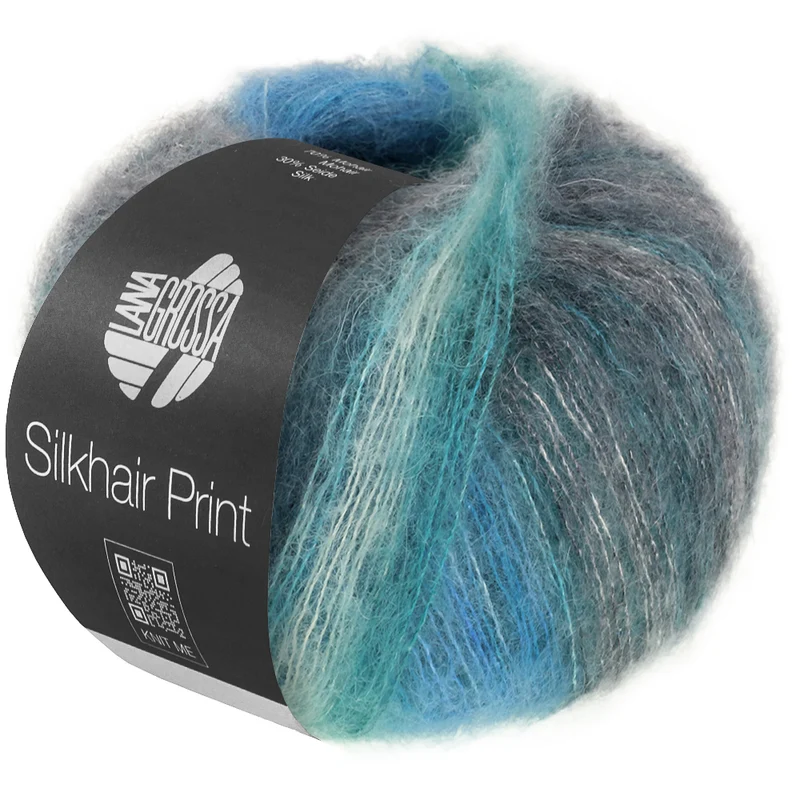 lana grossa silkhair print