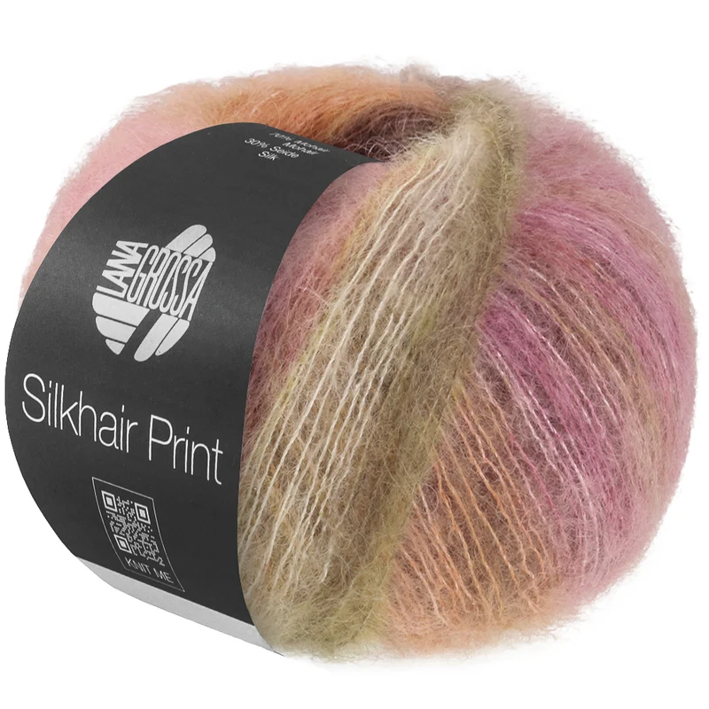 lana grossa silkhair print