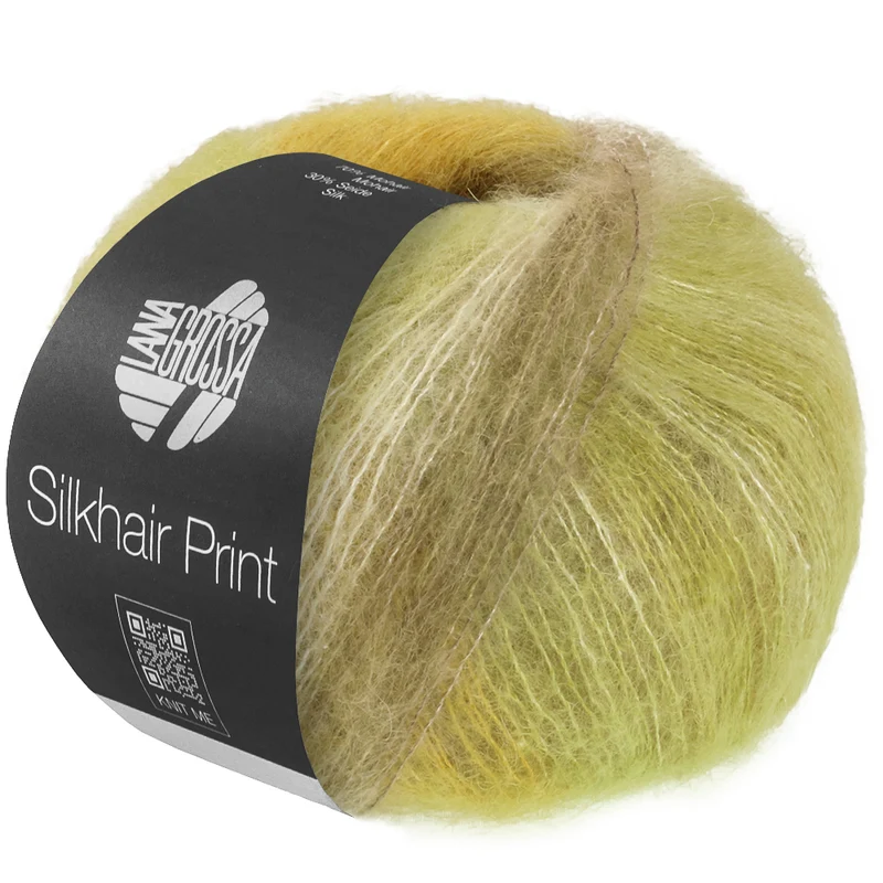 lana grossa silkhair print
