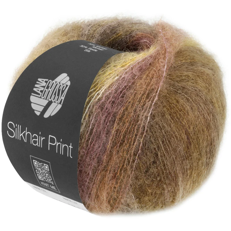 lana grossa silkhair print