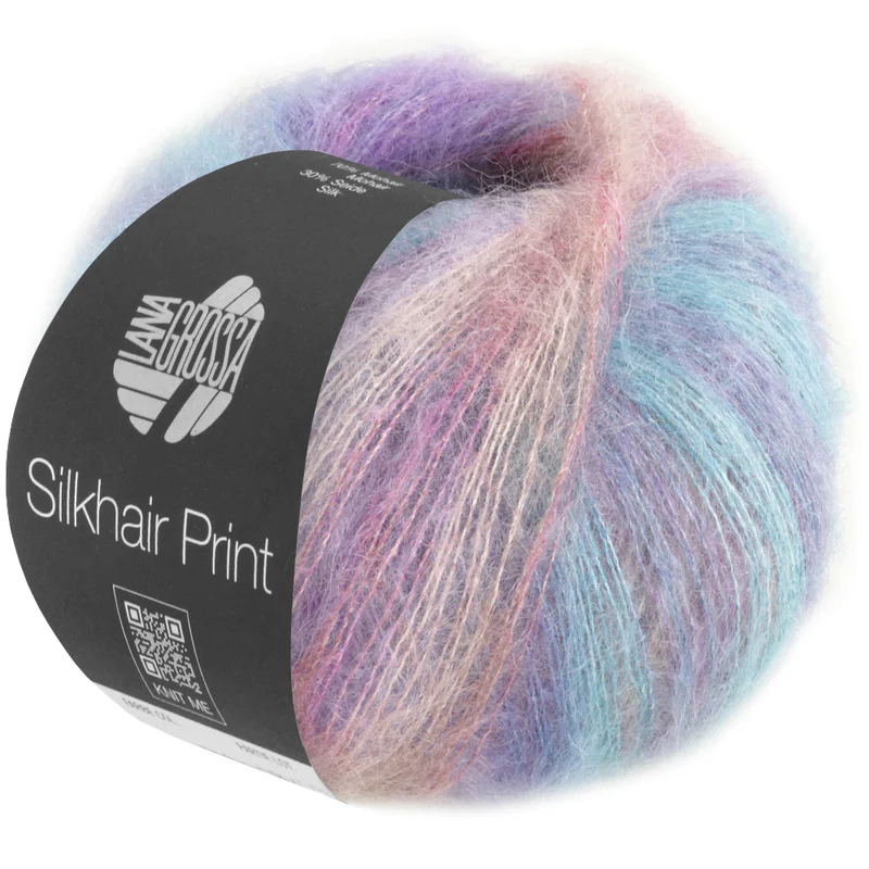 lana grossa silkhair print