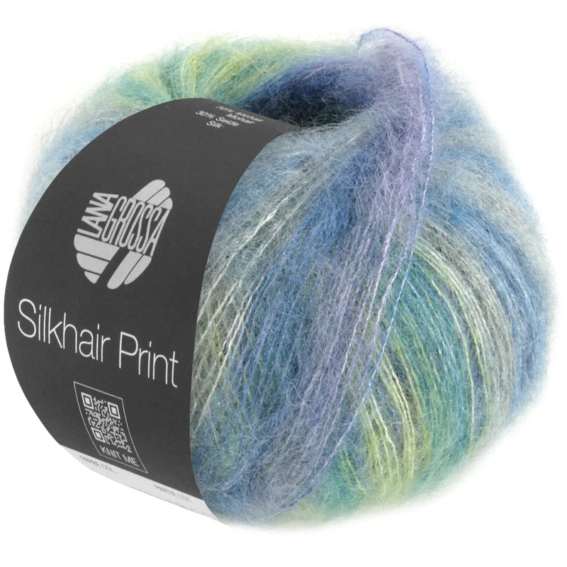 lana grossa silkhair print