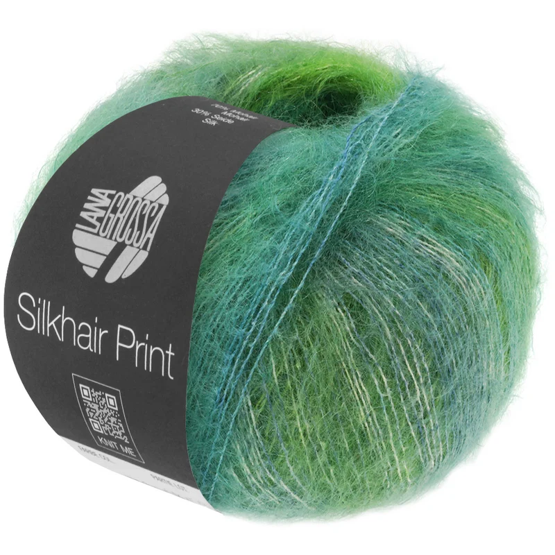lana grossa silkhair print