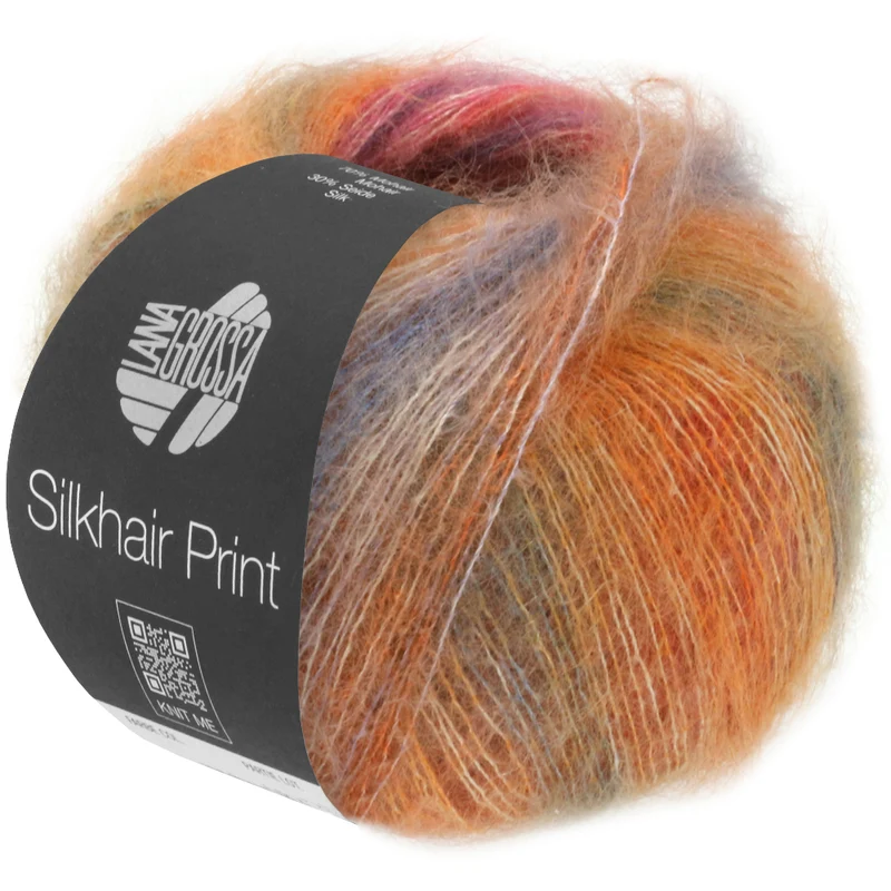 lana grossa silkhair print