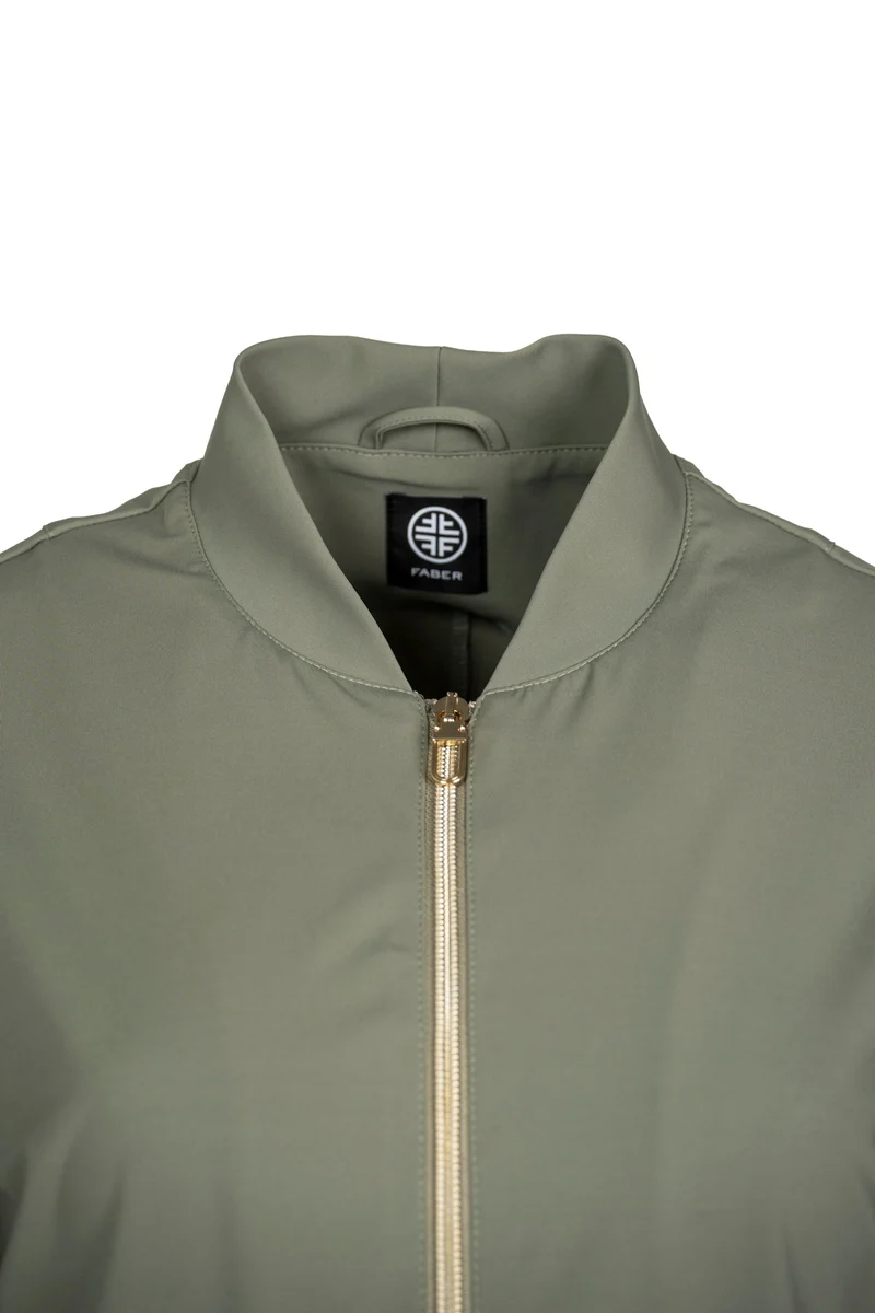 Sportiver Blouson mit Strickbündchen