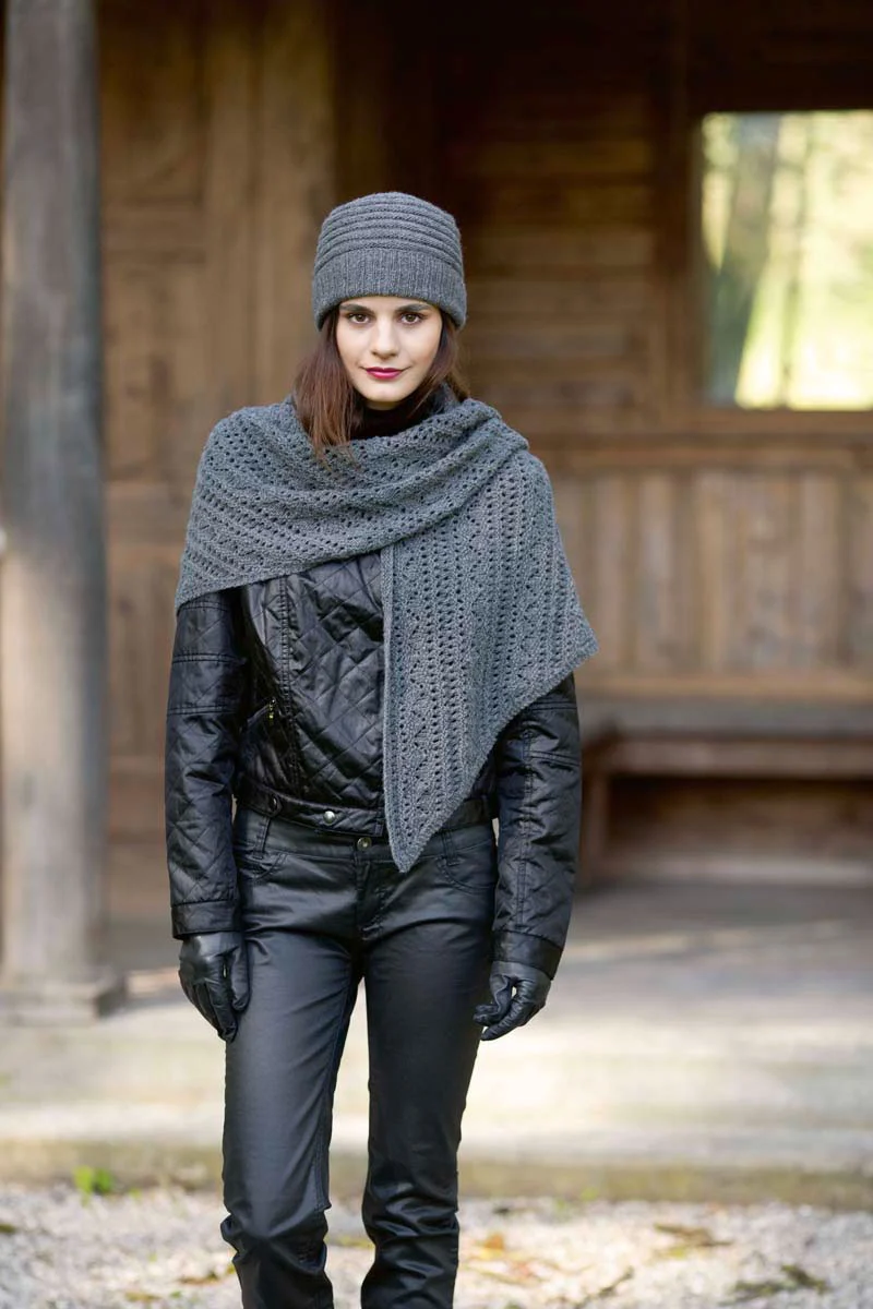 lange Garne cashmere Spitze