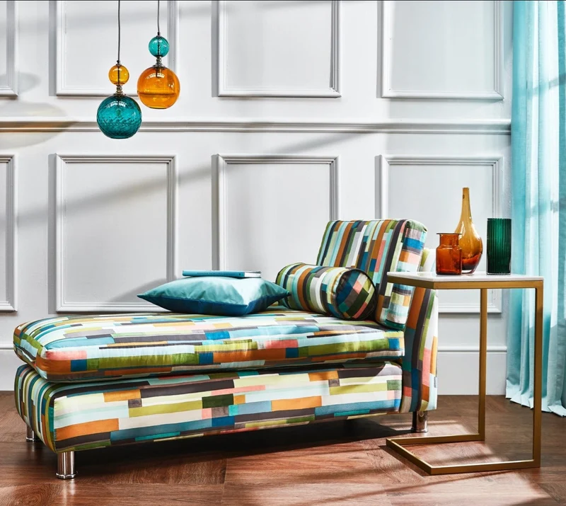 Satin Stripes - sherbet