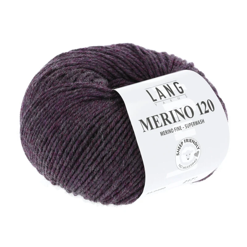 lang yarns merino 120 melange