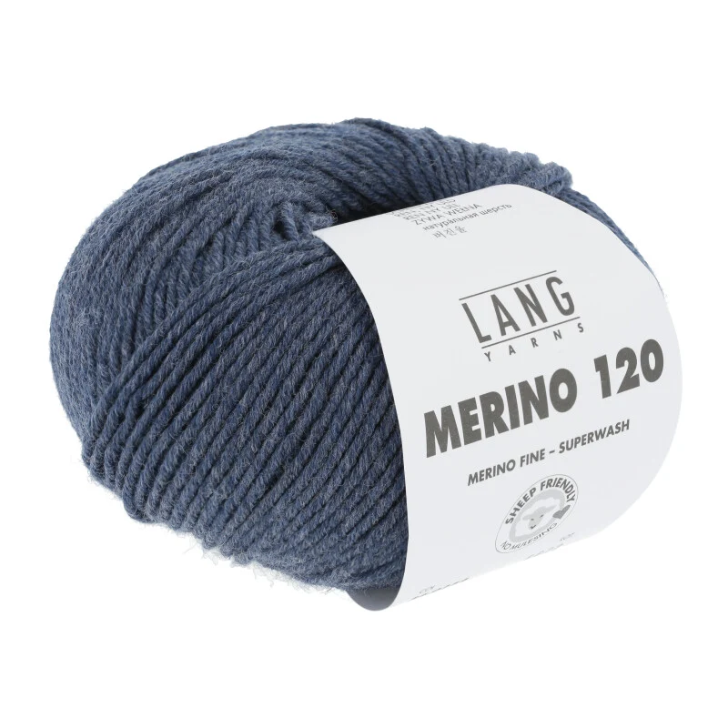 lang yarns merino 120 melange